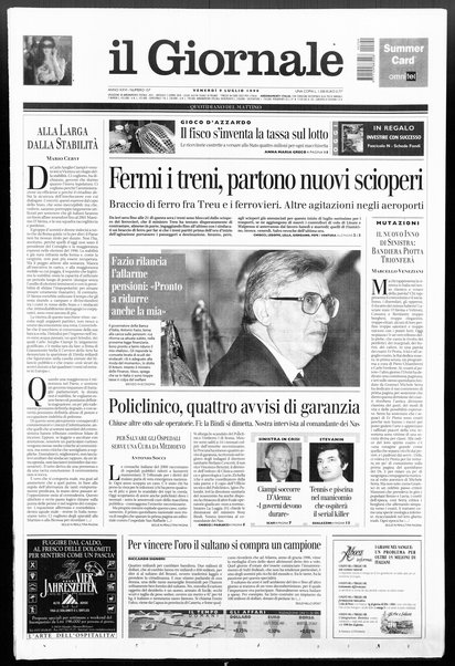 Il giornale : quotidiano del mattino